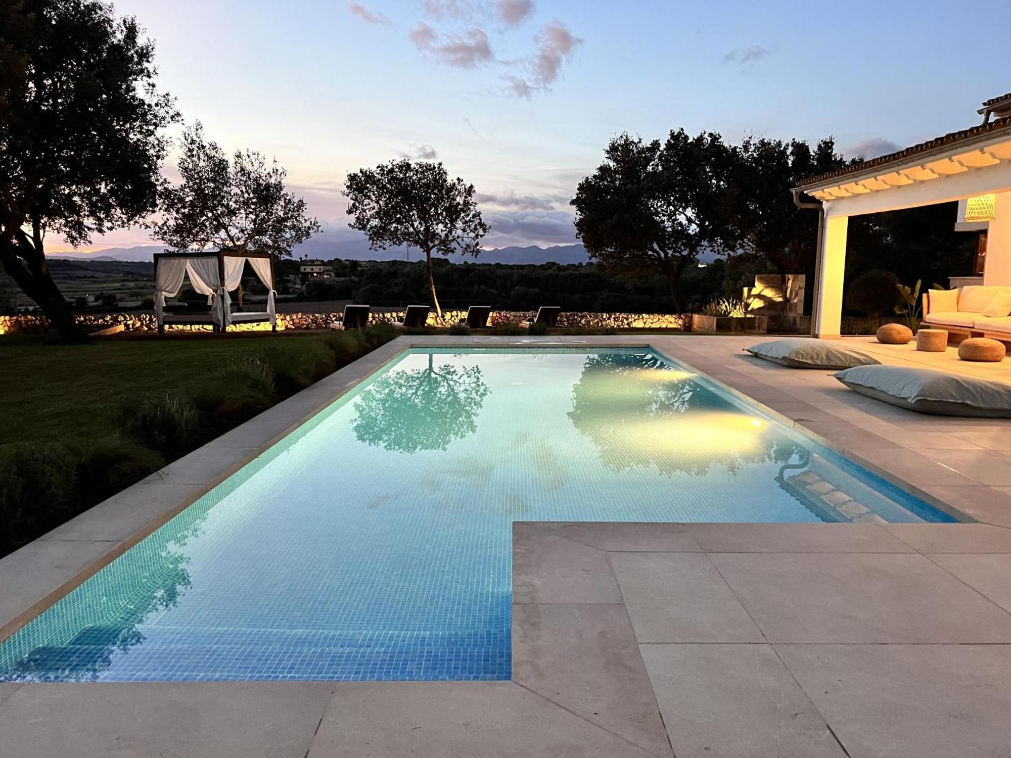 Es Mirador De Vernissa Jacuzzi Sauna Y Piscina سانتا مارجاليدا المظهر الخارجي الصورة